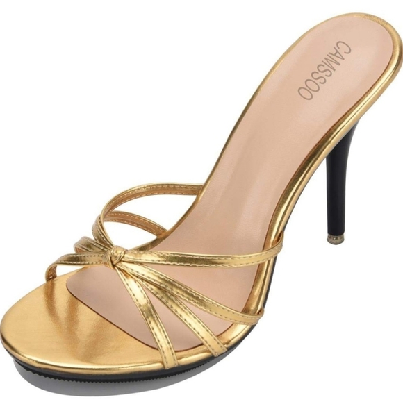 CAMSSOO Open Toe Women Mules - Picture 4 of 13